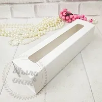 Коробка Macaron Белая с окном описание и применение