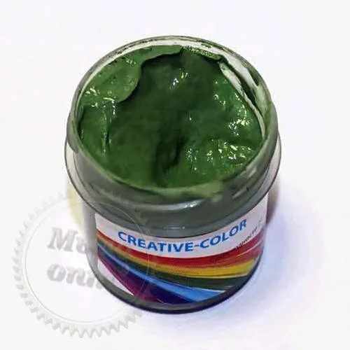 Пастообразный краситель Creative-Color Зеленый оливковый, 15 мл