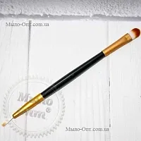 Double brush for eyebrows and eyeliner No. 03