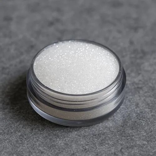 Гліттер білий Glass White (02 мм) 1/128 50 гр Гліттер білий Glass White (02 мм) 1/128 50 гр