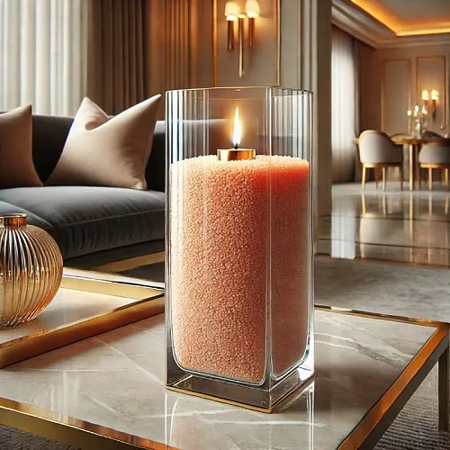 Loose candle wax, peach, 1 kg, 127.50 UAH, rating ⭐⭐⭐⭐⭐ Milo Opt