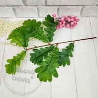 Ветка дуба 34 см, зеленый описание и применение