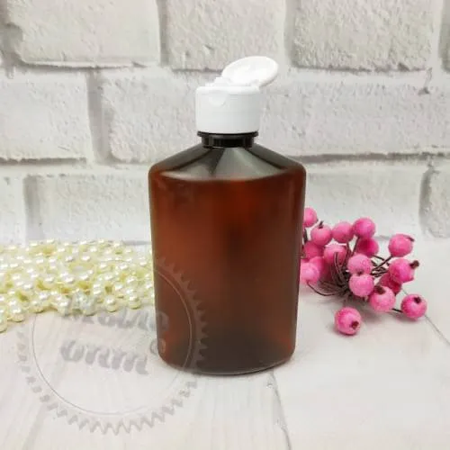 Bottle dark 100 ml Jardine flip top cosmetic ingredient Mylo Opt