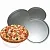 Baking dish metal Pizza (set of 3 pieces), photos, reviews, use