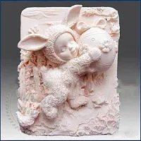 Силиконовая форма 3D Мальчик зайчик описание и применение