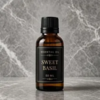 Sweet basil essential oil 50 ml cosmetic ingredient Mylo Opt