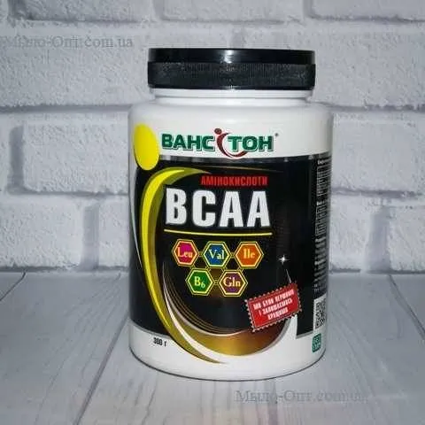 Амінокислотний комплекс Ванситон ВСАА (порошок), 300 грам 434.25 грн. рейтинг ⭐⭐⭐⭐⭐ Мило Опт