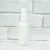 Bottle Gloria white with dispenser acrylic 30 ml, photos, reviews, use