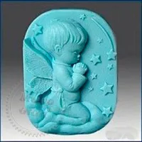 Силиконовая форма 3D Малыш с молитвой описание и применение