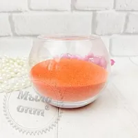 Decorative sand Orange, 0,5 kg