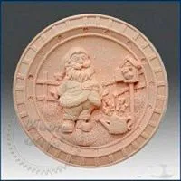 Силиконовая форма 3D Санта со скваречником описание и применение