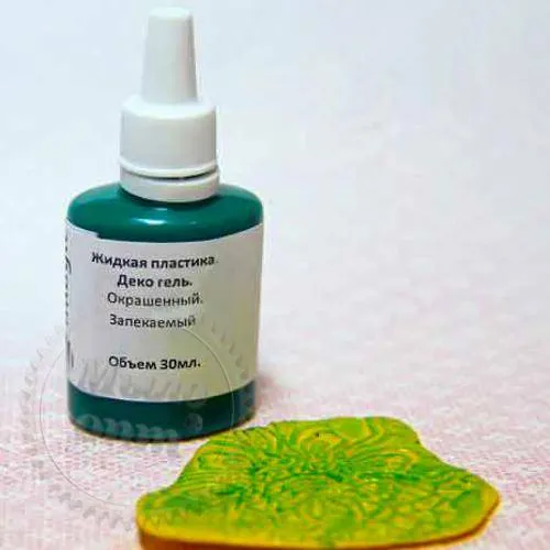Deco Gel Deco Gel liquid plastic, iMagic polymer clay glue, green, 30 ml, 74.25 UAH, rating ⭐⭐⭐⭐⭐ Milo Opt