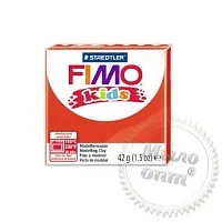 Фимо Кидс полимерная глина Fimo Kids 2, красный