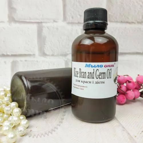 Rice Bran and Germ Oil - для краси і дієти, 1 літр 286.10 грн. рейтинг ⭐⭐⭐⭐⭐ Мило Опт