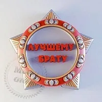 Силиконовая форма Орден лучшему брату 3D описание и применение