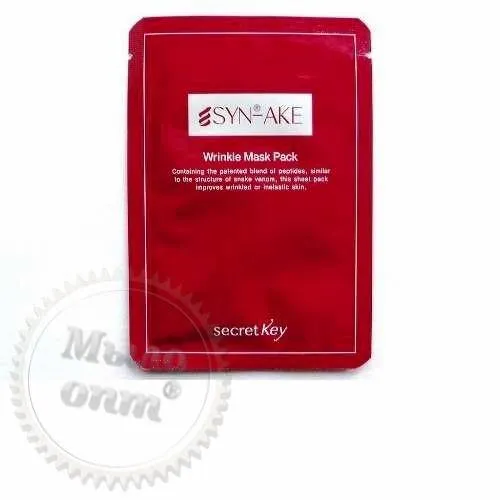 Тканевая маска с ботокс-эффектом SYN-AKE Wrinkle Mask Pack