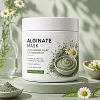 Alginate mask with green clay and chamomile 25 g cosmetic ingredient Mylo Opt