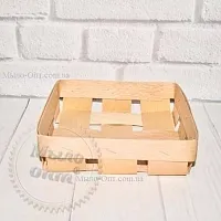 Корзинка из шпона Порционная большая описание и применение