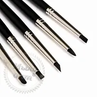 Силиконовые кисти стеки малого размера XS, 5 штук