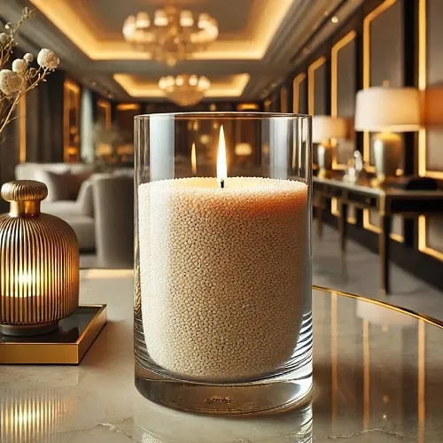 Ivory loose candle wax light 1 kg Mylo Opt global supplier Ivory loose candle wax light 1 kg cosmetic ingredient Mylo Opt