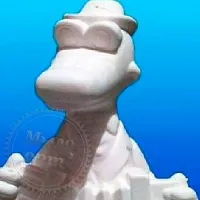 Гипсовая игрушка-раскраска 3D Крокодил Гена описание и применение