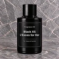 Fragrance Oil Black XS L'Exces for Her 1 L cosmetic ingredient Mylo Opt