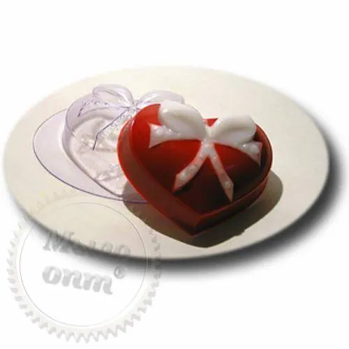 Plastic mold Heart with a bow Mylo Opt global supplier Plastic mold Heart with a bow cosmetic ingredient Mylo Opt