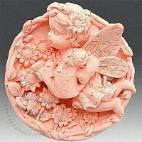 Силиконовая форма 3D Фея с лейкой