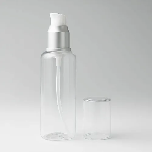 Gloria Bottle 150 ml with Aluminum Pump Dispenser cosmetic ingredient Mylo Opt