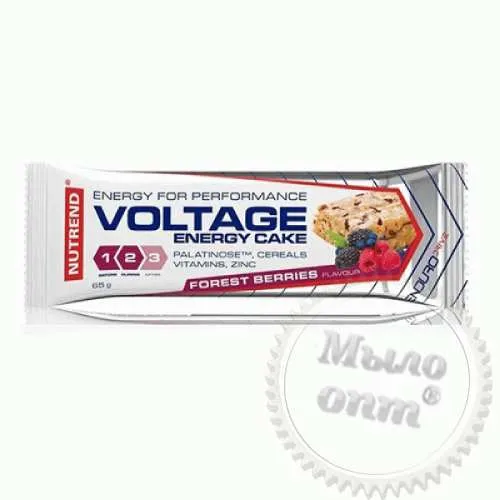 Voltage energy cake лісова ягода ТМ Нутренд 85.00 грн. рейтинг ⭐⭐⭐⭐⭐ Мило Опт