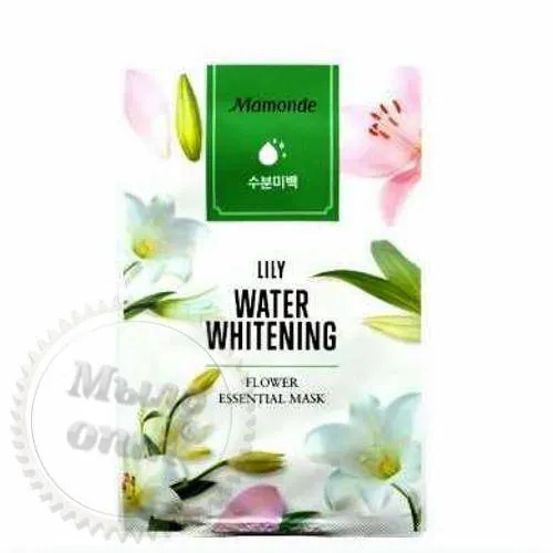 Тканевая маска с Экстрактом Лилии Flower Essential Mask Lily Water Whitening