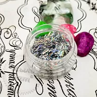 Silver Holographic Lurex Glitter, 50 g