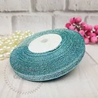 Лента парча Голубая 0.6, 23 м описание и применение