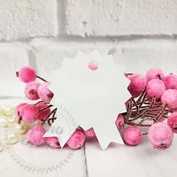 Label Medal white, from 5 pcs