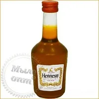Форма Бутылка коньяка Hennessy 3D