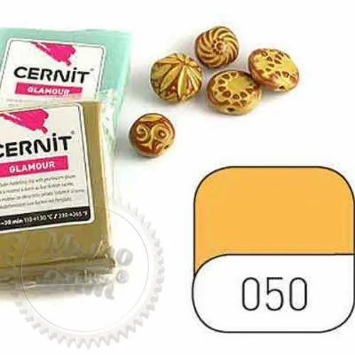 Polymer clay Cernit Cernit (Belgium) 56 g. Glamor light gold - 050, 76.50 UAH, rating ⭐⭐⭐⭐⭐ Milo Opt