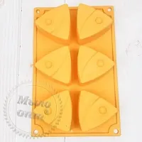 Silicone mold Triangles on the tablet