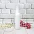 Aero bottle white 150 ml dispenser acrylic from 10 pcs cosmetic ingredient Mylo Opt