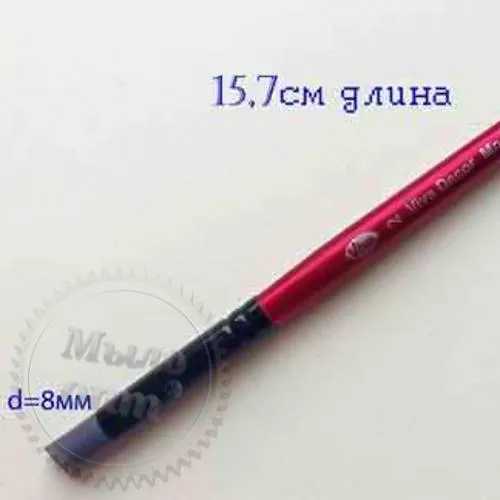 Стек инструмент пр-во Германия для лепки силиконовая кисть-для работы с глиной,воском,мастикой, 1шт