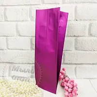 Doypack Violet 80x250 mm with a central seam from 100 pcs cosmetic ingredient Mylo Opt