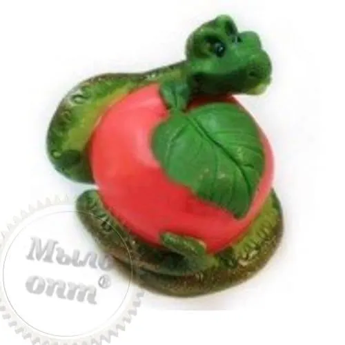 Silicone Mold 3D Snake on Apple, 302.71 UAH, rating ⭐⭐⭐⭐⭐ Milo Opt