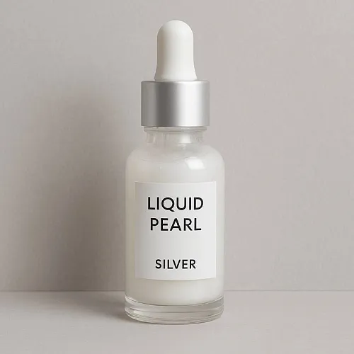 Silver Liquid Metallic Pearl 10 ml cosmetic ingredient Mylo Opt