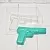 Plastic Pistol Shape, photos, reviews, use