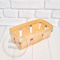 Beech rectangular basket, from 100 pcs, rating ⭐⭐⭐⭐⭐, 2.97 UAH – Milo Opt, worldwide delivery