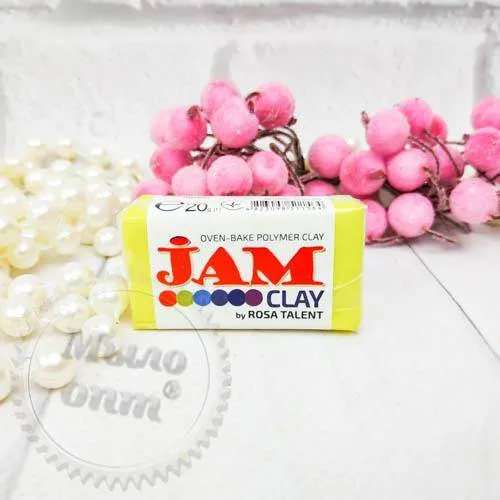 Polymer clay Jam Jam (Ukraine) 20 g, 301 Lemon drops, 12.82 UAH, rating ⭐⭐⭐⭐⭐ Milo Opt