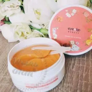 Гидрогелевые патчи с лососевым маслом и пептидами Eyenlip Hydrogel Eye Patch Salmon Oil & Peptide