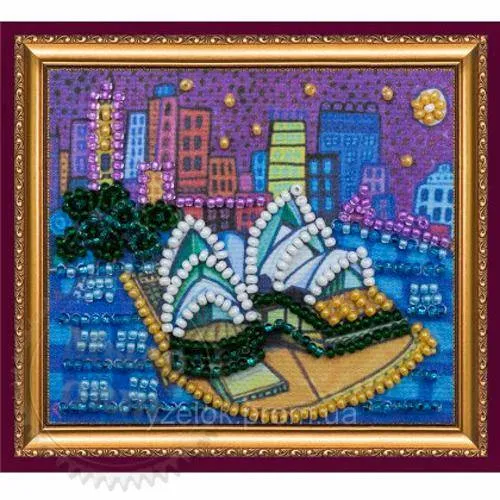 Kit-magnet for embroidery with beads Sydney, 75.00 UAH, rating ⭐⭐⭐⭐⭐ Milo Opt