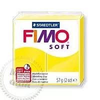 Фимо Профессионал 85 г Fimo Professional, 1 желтый лимонный описание и применение