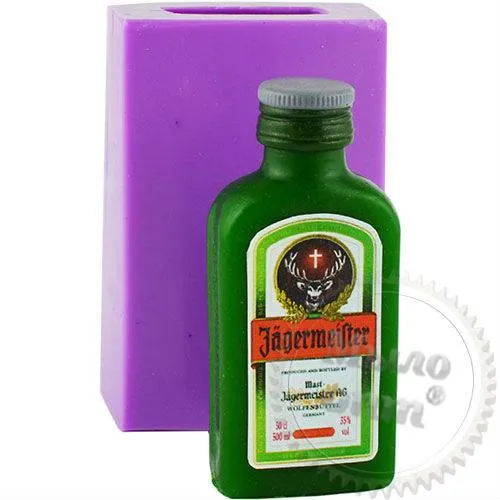 Форма Бутылка ликера Jägermeister 3D сырье для косметики Форма Бутылка ликера Jägermeister 3D артикул TM20101314