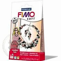 Подарочный набор Фимо Софт FimoSoft Jewellery Pack Coral Набор для украшений Жемчуг описание и применение